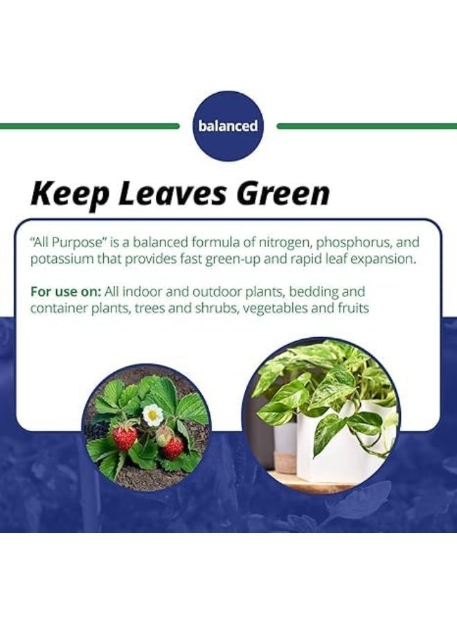 إكسبرس زون سماد إكسبريس زون بريميوم NPK 20-20-20 وزن 500 جم GCC سماد متعدد الاستخدامات للنباتات الداخلية والخارجية - Image 4